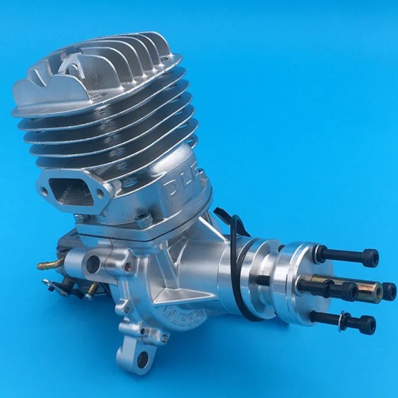 NEU DLE65 Benzinmotor Einzylinder Zweitakt-Seiten abgas natürlicher luftgekühlter Hands tart 65CC Hubraum